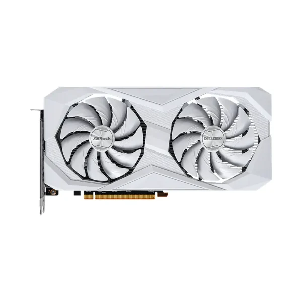 VGA ASRock Radeon RX 6600 Challenger 8GB GDDG6 – White