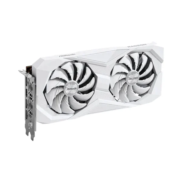 VGA ASRock Radeon RX 6600 Challenger 8GB GDDG6 – White