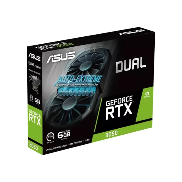 VGA ASUS Dual GeForce RTX 3050 6GB (DUAL-RTX3050-6G)