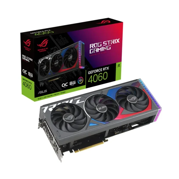 VGA ASUS ROG Strix GeForce RTX 4060 OC Edition 8GB GDDR6