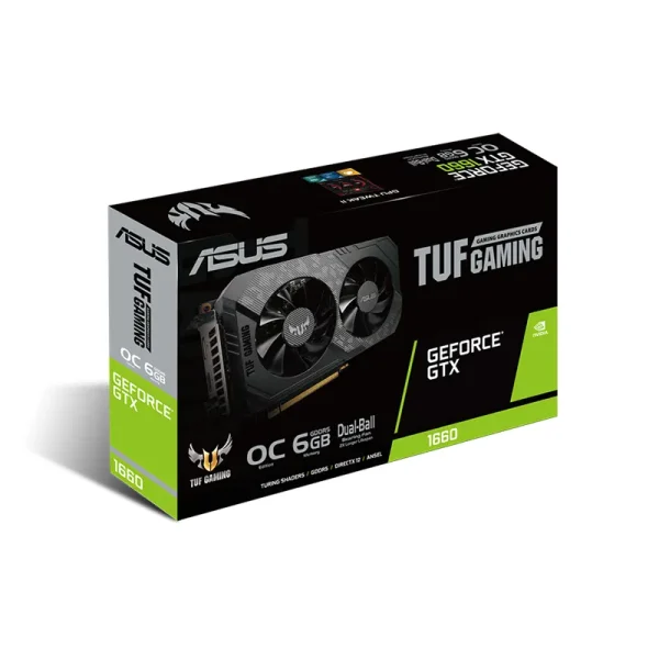 VGA ASUS TUF Gaming GeForce GTX 1660 6GB GDDR5 OC