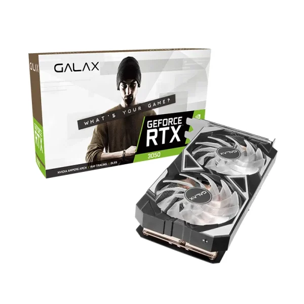 VGA GALAX RTX 3050 EX 8GB GDDR6 (1-Click OC Feature) LED