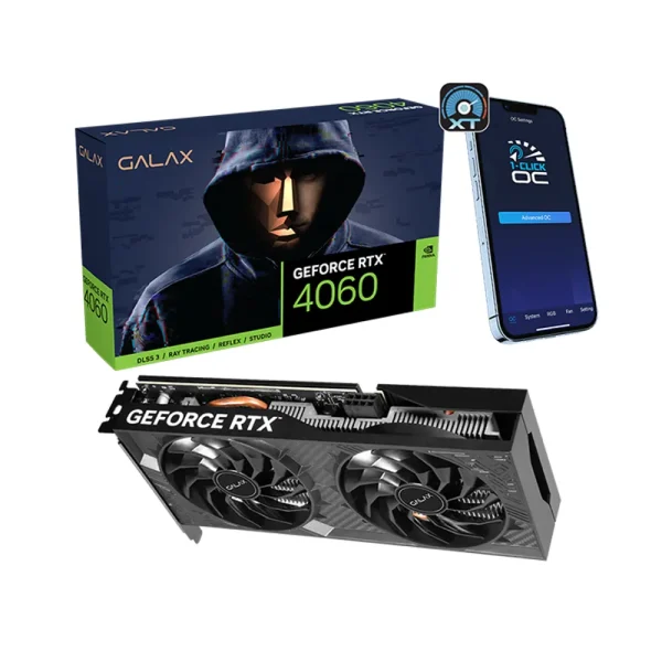 VGA GALAX RTX 4060 8GB GDDR6 1-Click OC 2X V2