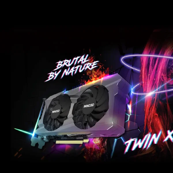 VGA INNO3D RTX 3050 6GB TWIN X2 (Ray Tracing, DLSS)