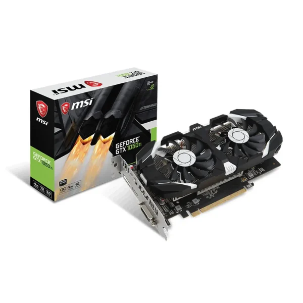 VGA MSI GeForce GTX 1050 Ti 4GB GDDR5 OCV1 2Fan