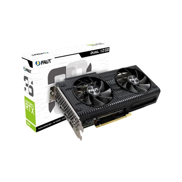 Card màn hình Palit GeForce RTX 3060 12GB GDDR6 Dual (LHR)