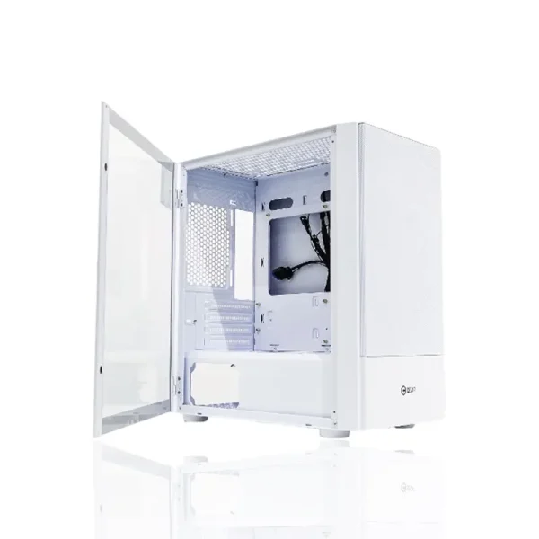 Vỏ Case César Light White (3 Fan LED RGB)