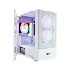 Vỏ Case César Light White (3 Fan LED RGB)