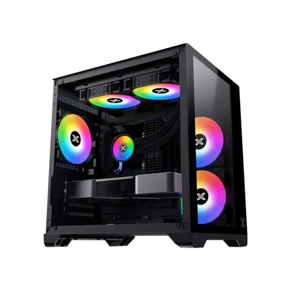 Vỏ case XIGMATEK AQUA M – Mini Tower Màu Đen