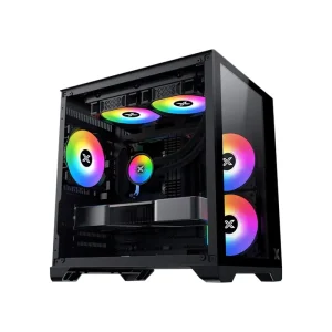 Vỏ case XIGMATEK AQUA M – Mini Tower Màu Đen