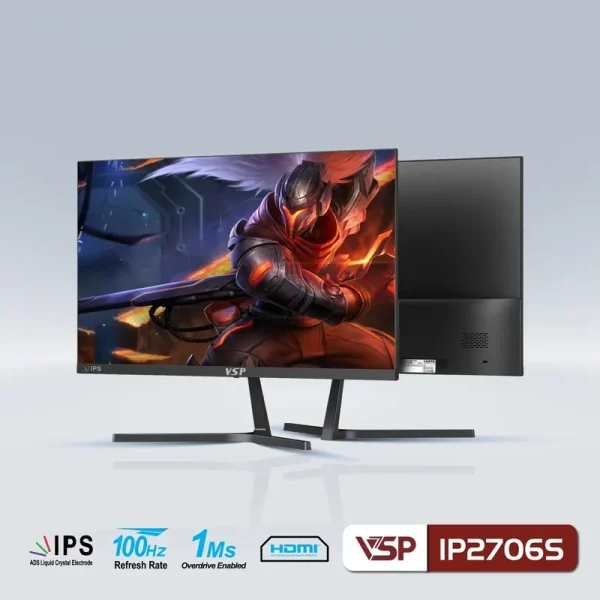 Màn hình VSP IP2706S 27 inch 100Hz 1ms IPS FHD Full viền Flat