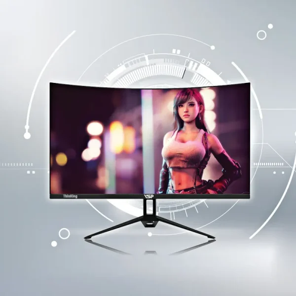 Màn hình cong VSP VL24 (CM2406H) 24 inch 75Hz FHD (Black/White) – Giá Rẻ