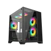 Vỏ Case VSP Aquanaut Pro Gaming X2 Black | M-ATX/Mid Tower