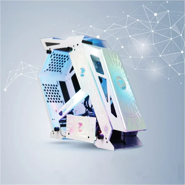 Vỏ Case VSP E-ROG ES1 Gaming White – Chính Hãng 100%