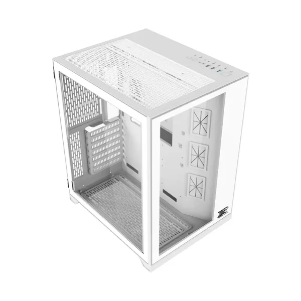 Vỏ Case Xigmatek Aquarius S Arctic (White, No Fan) – Chính Hãng