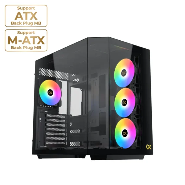 Vỏ Case Xigmatek CUBI II – Mid Tower – Kính Cường Lực – USB 3.0