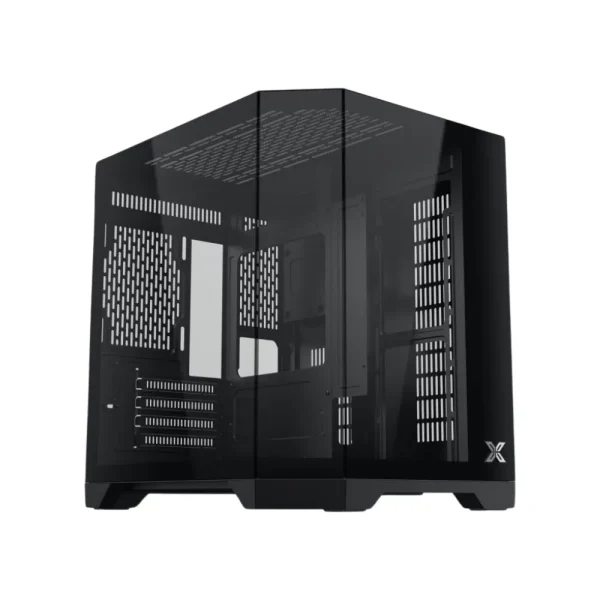 Vỏ Case Xigmatek Cubi M NANO Black (mATX/Kính vát góc)