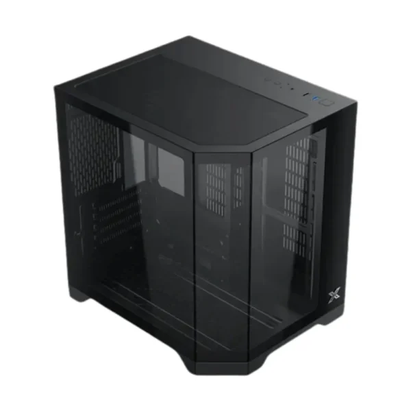 Vỏ Case Xigmatek Cubi M NANO Black (mATX/Kính vát góc)