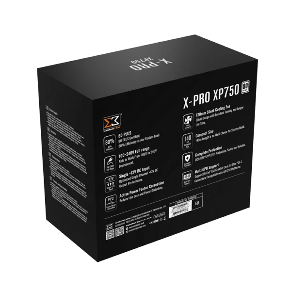 Nguồn máy tính XIGMATEK X-PRO XP750 700W 80 Plus