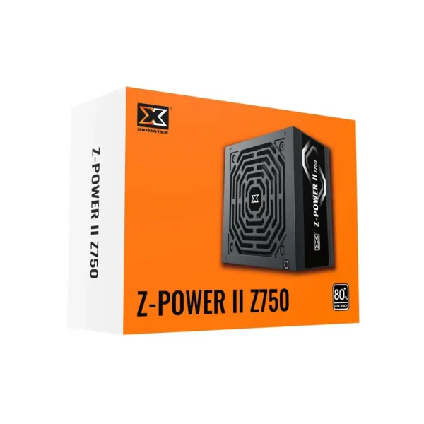 Nguồn Xigmatek Z-Power II Z750 600W (2 CPU 8Pin, Cáp dẹt)