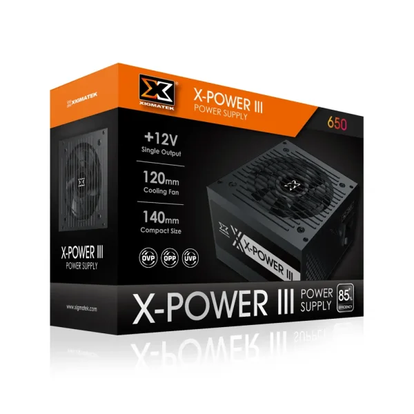 Xigmatek X650 – Nguồn Xigmatek X-Power III X650 600W